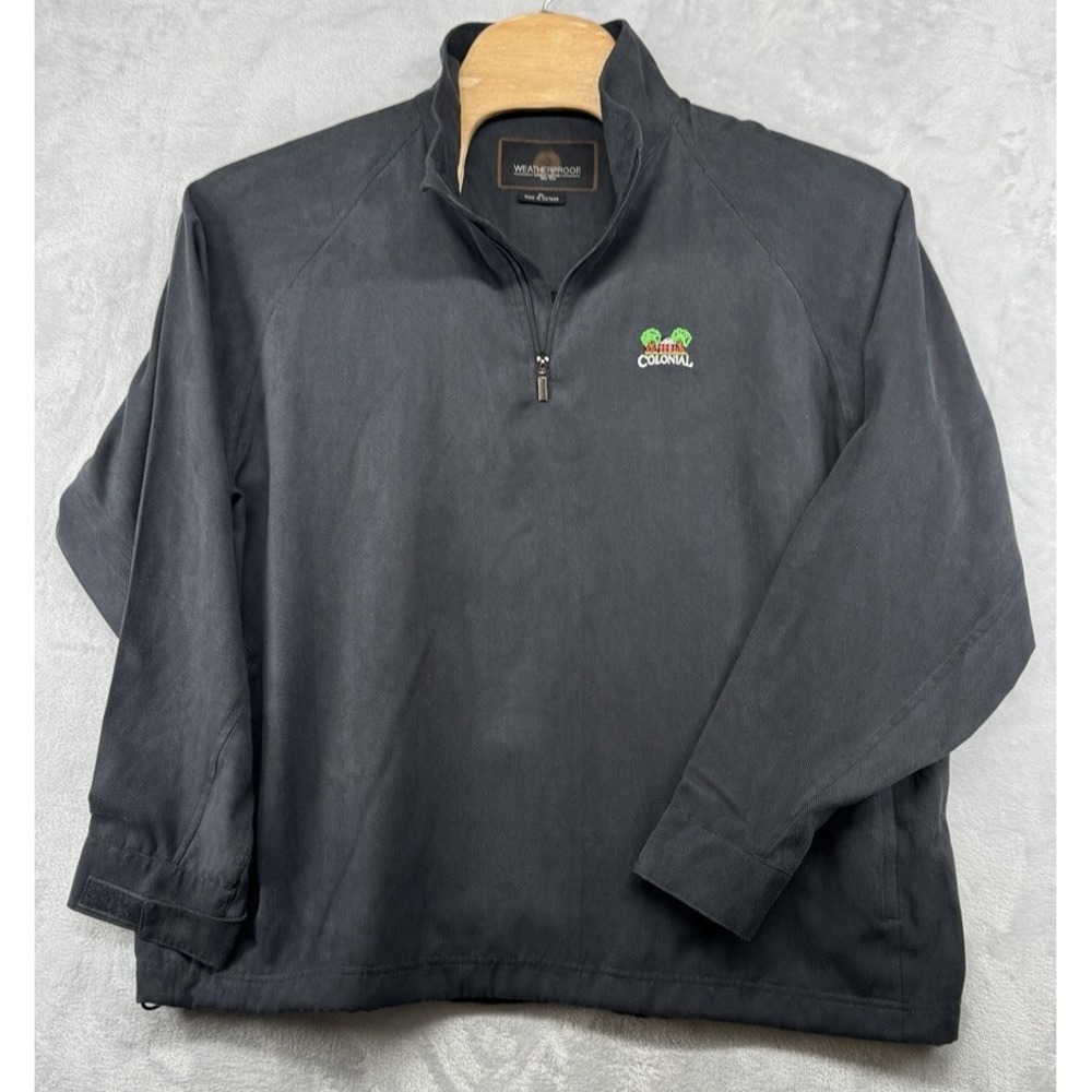 Weatherproof Garment Company Colonial CC Golf Pullover 1/4 Zip Men's Size‎ XL